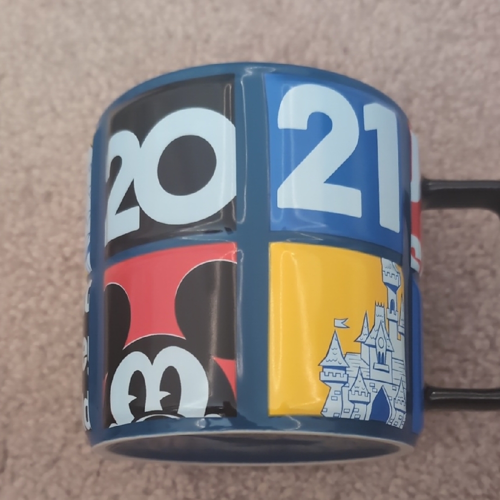 Disney Parks Disneyland 2021 Mickey and Friends Ceramic Coffee Mug